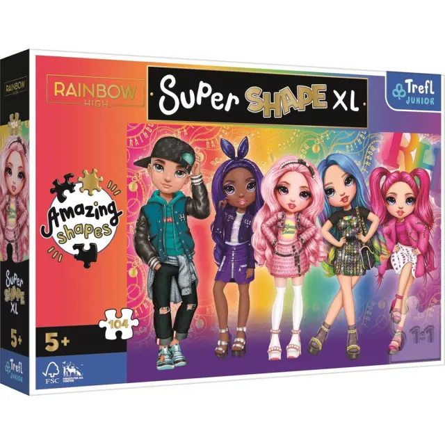 Παζλ Trefl Rainbow High XL μέγεθος 104τμχ