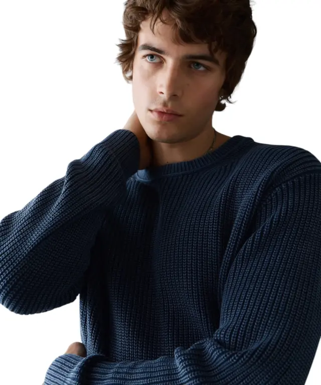 Pepe Jeans - Ανδρικό Πουλόβερ Dorian Regular Fit PM7000093-594 Μπλε Σκούρο 2