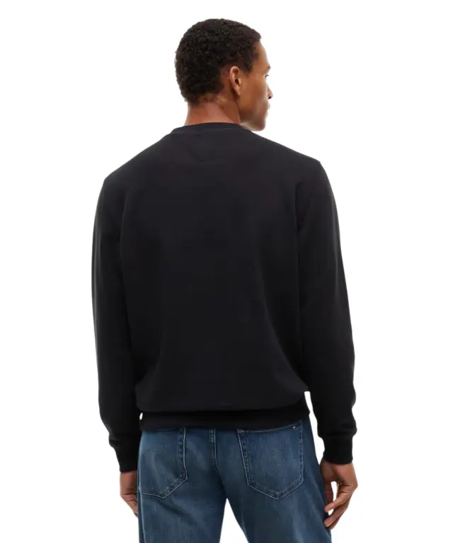 Tommy Hilfiger - Ανδρικό Φούτερ TJM Entry Signature Regular Fit DM0DM23589-BDS Μαύρο 3