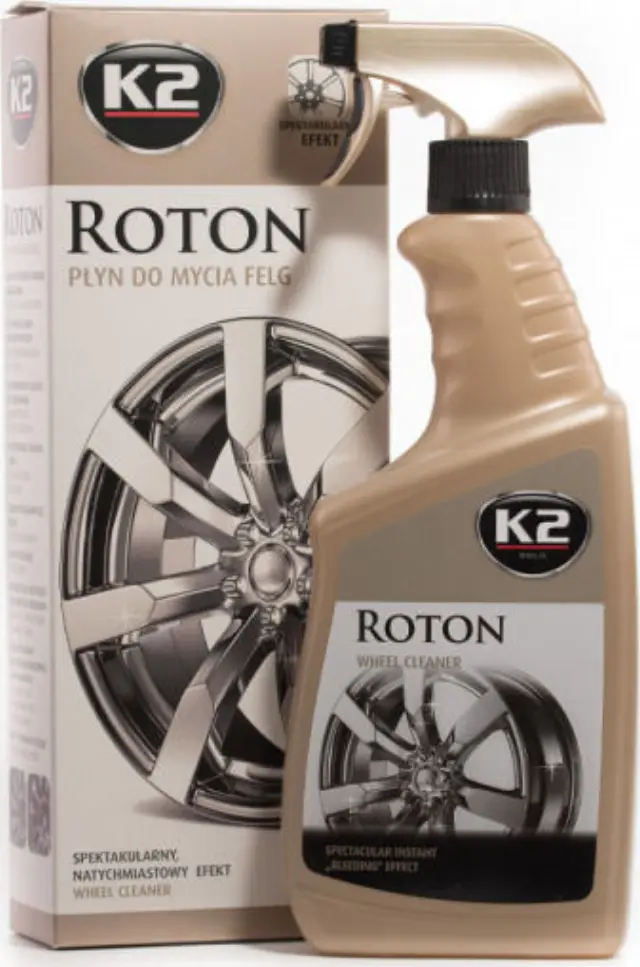 K2 Roton Wheel Cleaner Σπρέι Καθαρισμού / Γυαλίσματος για Ζάντες Αυτοκινήτου 700ml 3