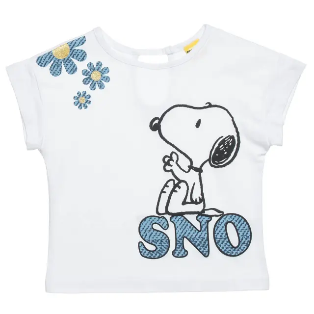 Σετ Snoopy με ανάγλυφα στοιχεία και ασορτί scrunchie 2