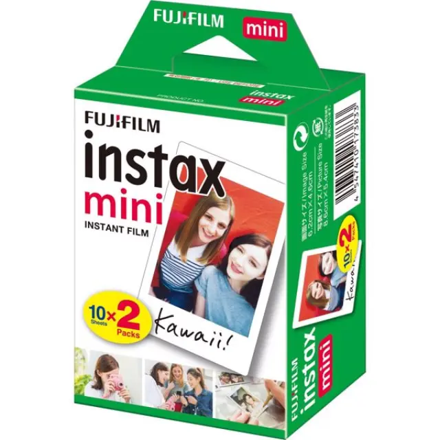 Fujifilm Instant Film Instax Mini White 20 Sheets (16567828)