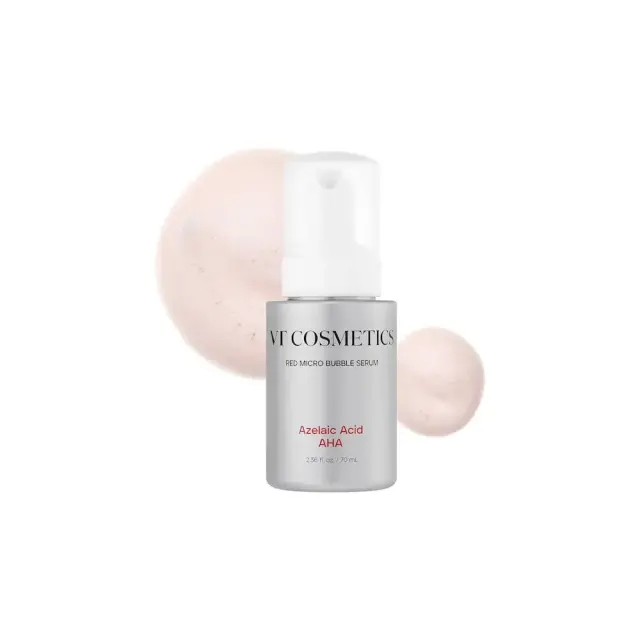 VT Cosmetics AZ Azelaic Acid AHA Red Micro Bubble Serum Απολεπιστικός Ορός Προσώπου με Αζελαϊκό Οξύ και AHA, 70ml
