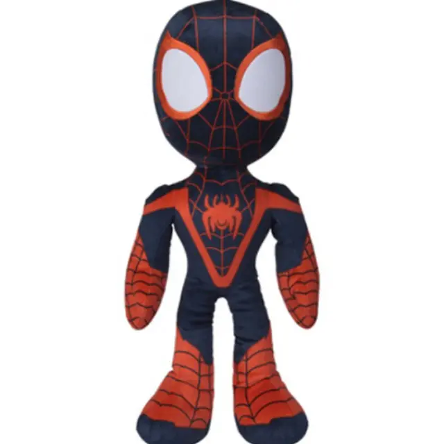 Simba Toys Λούτρινο Marvel Spiderman Miles Morales Spider-Man Plush Phosphorescent 50cm (103845)