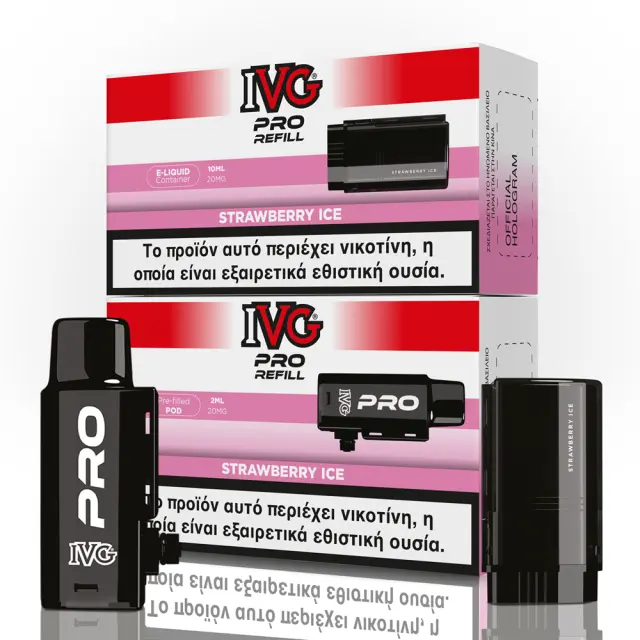 IVG Pro Refill Strawberry Ice 20mg 2ml+10ml