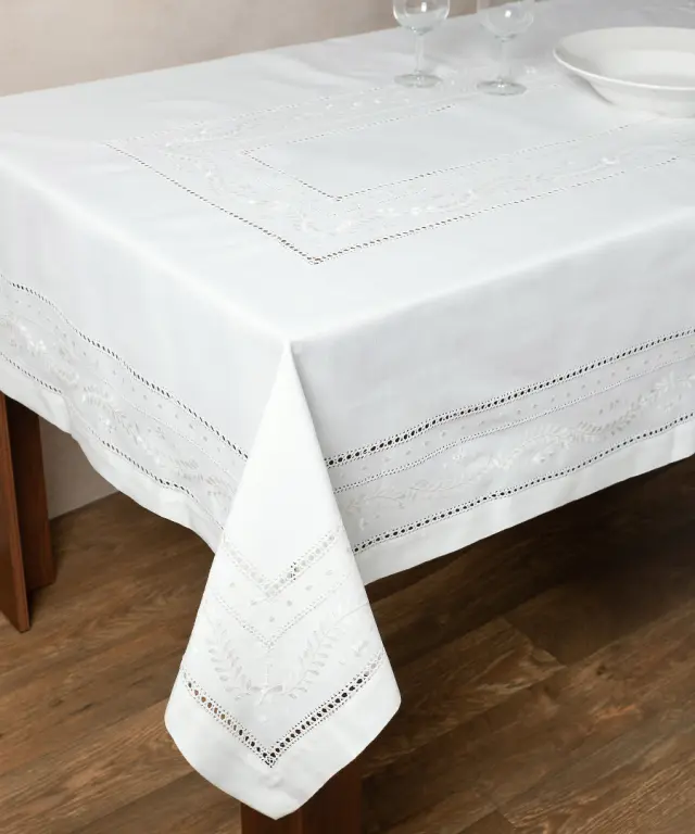 Τραπεζομάντηλο 601 (175cm x 400cm) λευκό - -