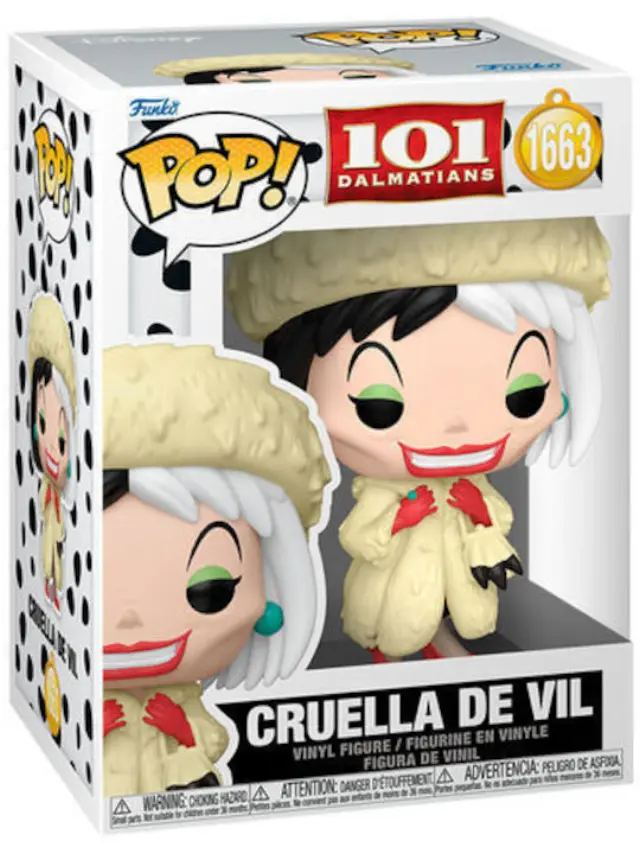Φιγούρα Funko Pop! Disney: 101 Dalmatians - Cruella De Vil #1663 Vinyl Figure 3