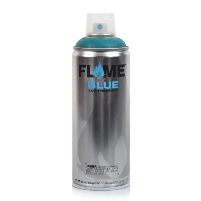 Flame Blue Spray Paint 400ml FB-606 Ocean Blue