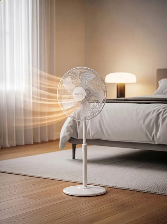 Ανεμιστήρας Ορθοστάτης Kumtel KTF-350 3