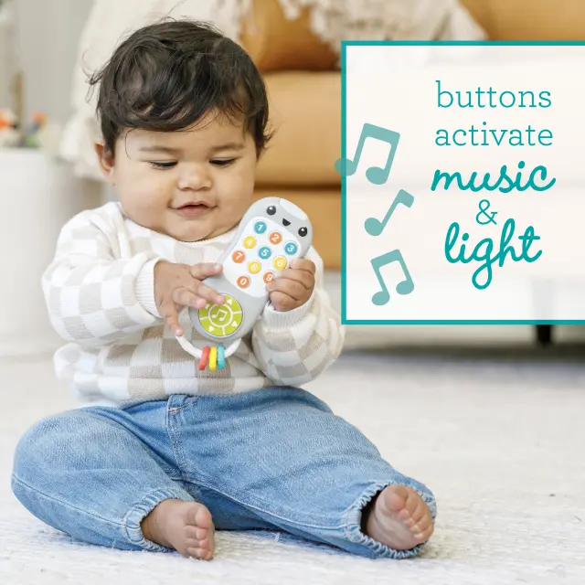 INFANTINO Music & Light Pretend Remote Control 3