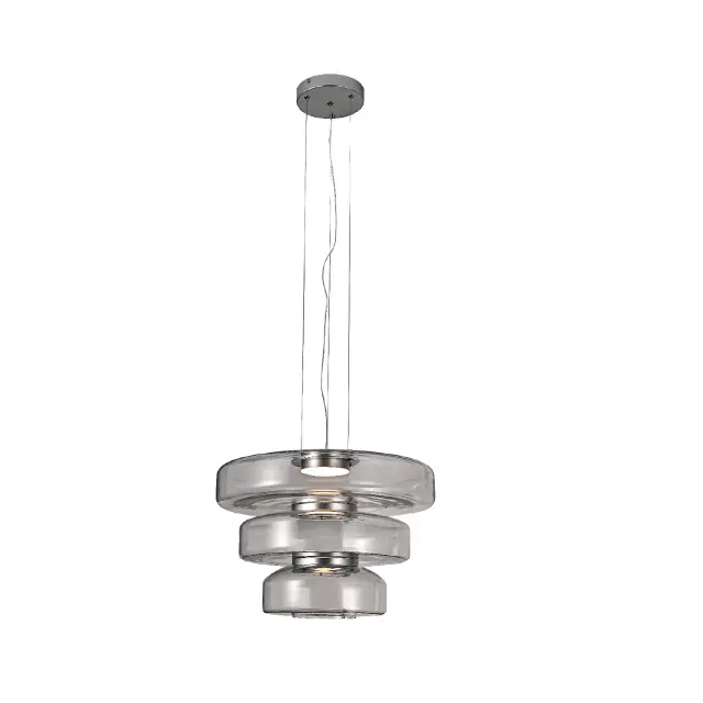 ΚΡΕΜΑΣΤΟ ΦΩΤΙΣΤΙΚΟ ACA HM25126CL ΑΣΗΜΙ ΔΙΑΦΑΝΕΣ LED 12W 3000K IP20 D45XH120CM / HM25126CL