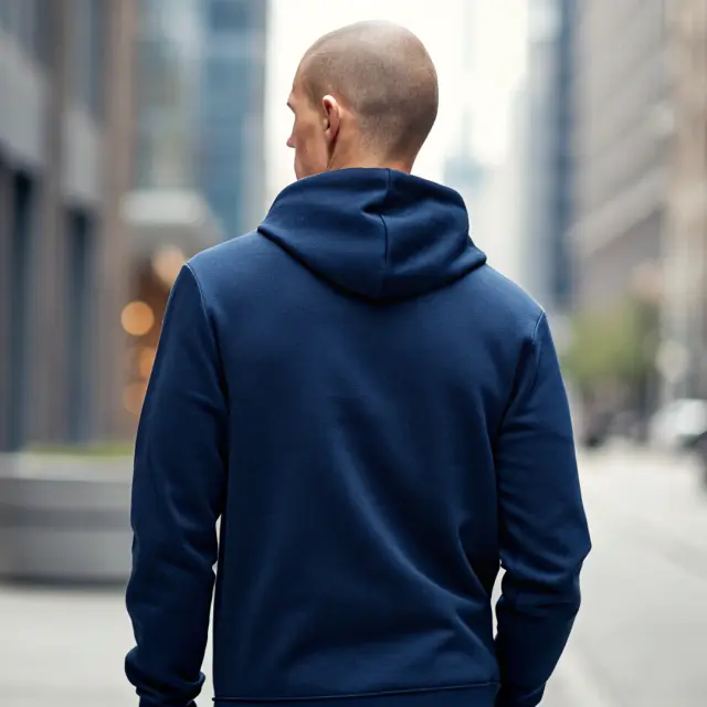 Φούτερ Noshame® Navy με τύπωμα - 3025075 - XXL 2