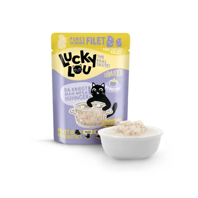 Lucky Lou ExtraFood Φιλέτο Κοτόπουλου (Σε Ζωμό) Φακελάκι 70gr 2