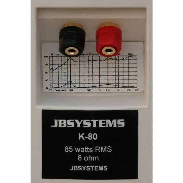 JBSYSTEMS K-80/WH ΠΑΘΗΤΙΚΑ ΗΧΕΙΑ ΖΕΥΓ 2