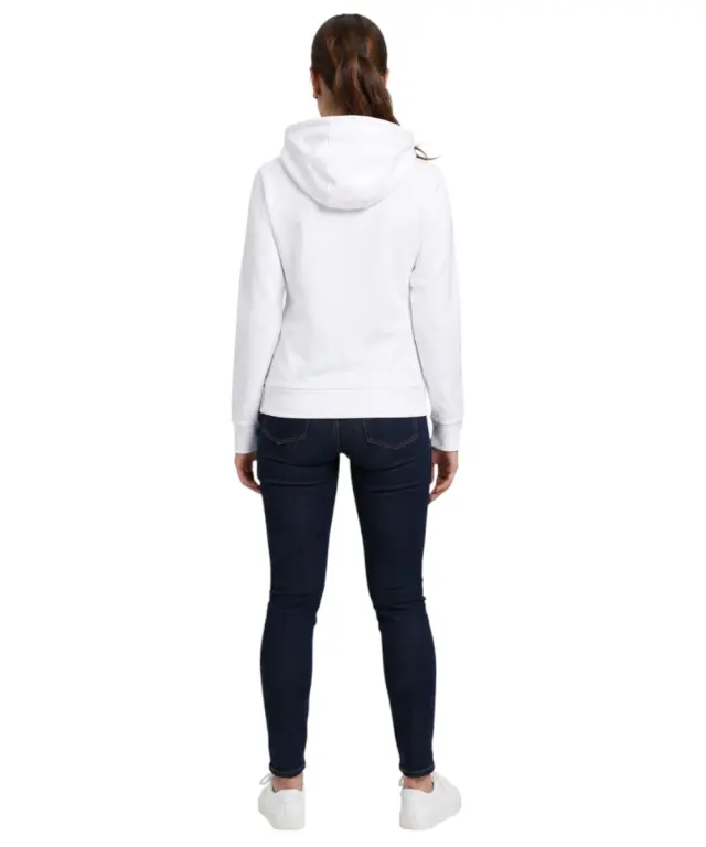 Norway Nautical School - Γυναικεία Ζακέτα Φούτερ 852411-WHITE Λευκό 3