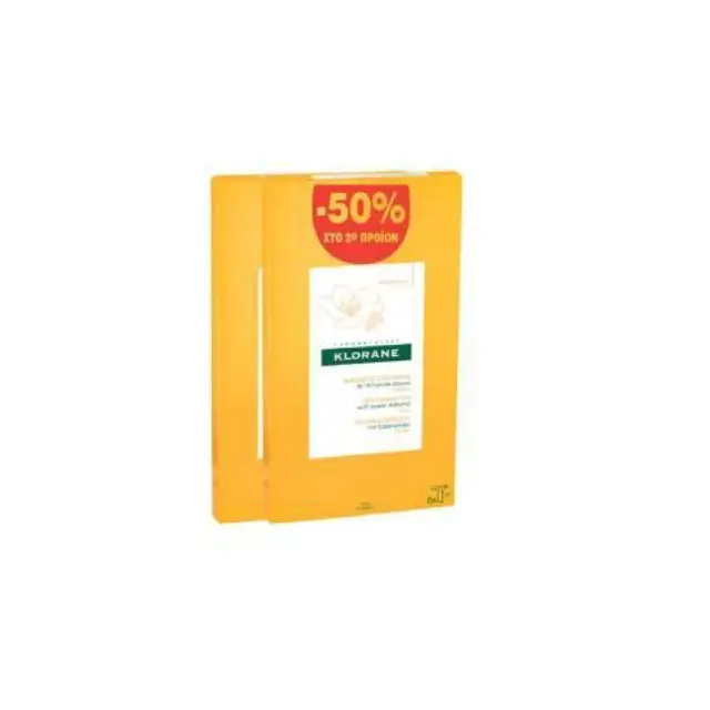 Klorane Promo (-50% στο 2ο Προϊόν) Cold Wax Strips Ταινίες Αποτρίχωσης για Πόδια, 2x6τεμ, 1σετ