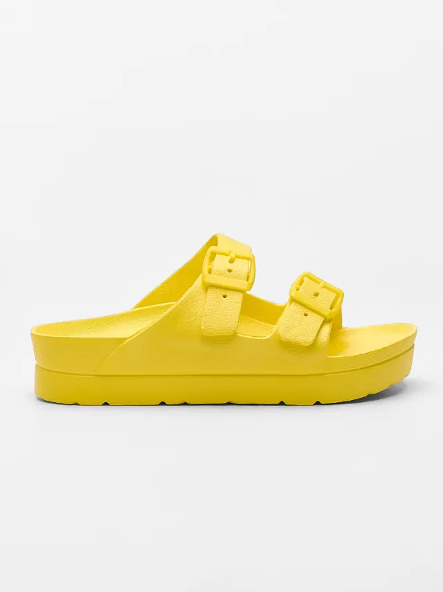 Sun&Fun Πέδιλα Γυναικείο EVA-αδιάβροχο Κίτρινο SAF/88145 LEMON 3