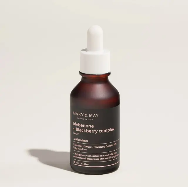 Mary & May Idebenone + Blackberry Complex Serum Προσώπου για Αποτοξίνωση 30ml 2