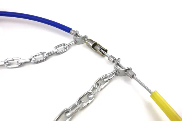 AMiO KN 90 Αντιολισθητικές Αλυσίδες με Πάχος 12mm για Επιβατικό Αυτοκίνητο 2τμχ 02114 3