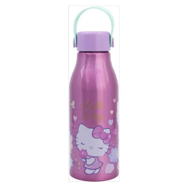 Hello Kitty - Flexi Handle Aluminium Bottle