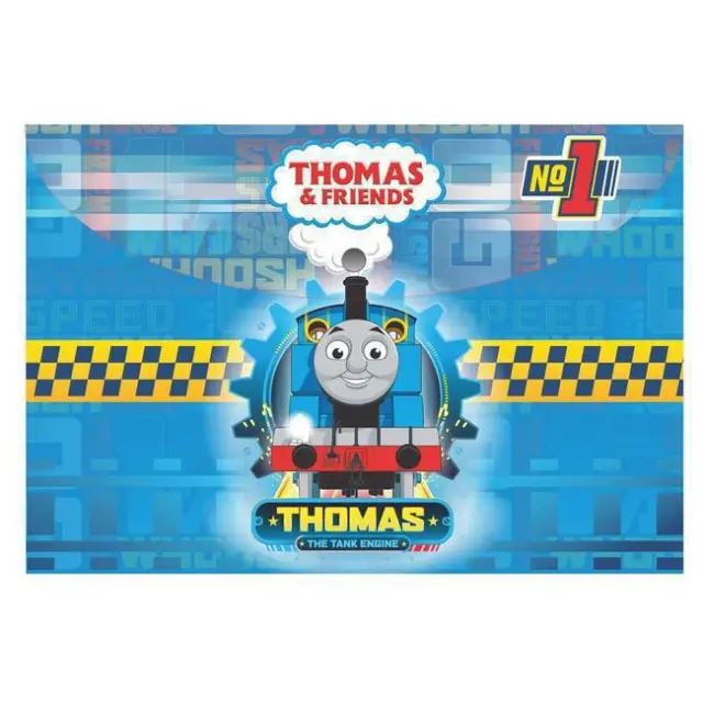 Diakakis Φάκελος Κουμπί Α4 Thomas & Friends (0570413),,,,,,,,,,,