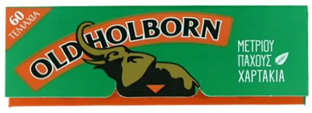Χαρτάκια Old Holborn Green (60 φύλλα) 1 τμχ