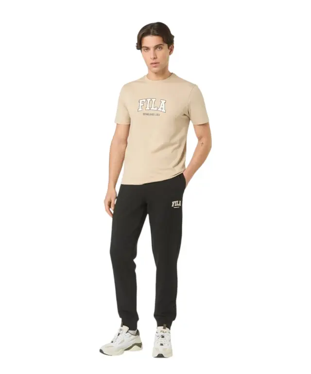 Fila - Ανδρικό Παντελόνι Φόρμας Rifredi FAM1220-80010 Μαύρο 2