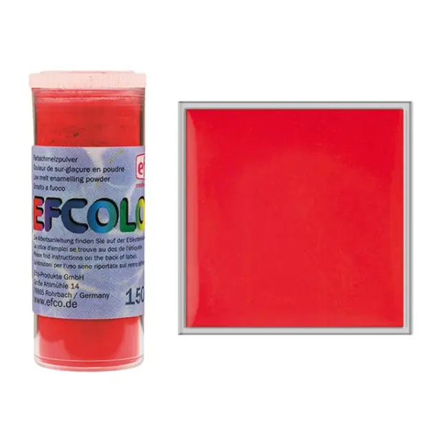 Σμάλτο Μετάλλου Efcolor 150ºC - Strawberry - 10ml