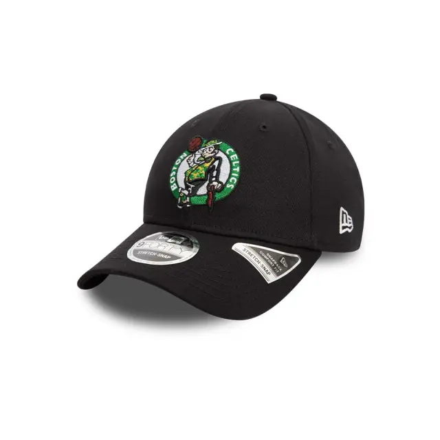 New Era Adult 9Forty Stretch NBA Boston Celtics Snap Cap Μαύρο - Πράσινο 60595177 (New Era) - One Size