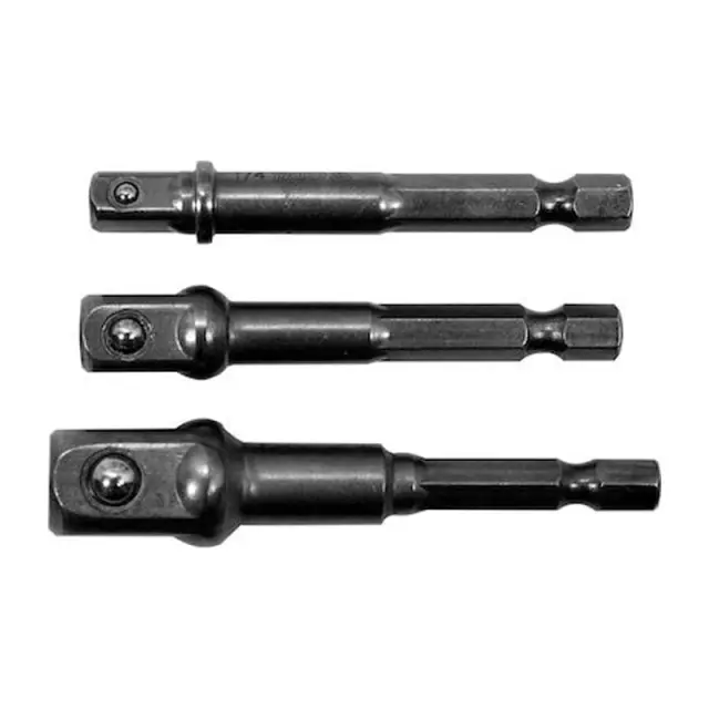 Yato YT-04685 Αντάπτορες για Καρυδάκια Σετ 3τμχ 1/2 - 1/4 - 3/8