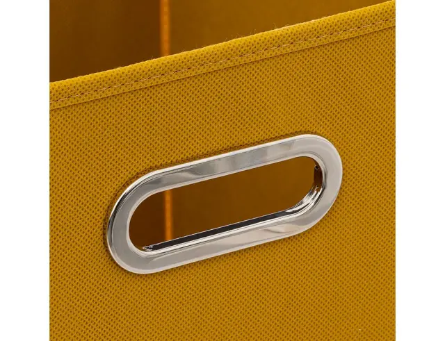 Κουτί Τακτοποίησης 5Five με διαστάσεις 31x31x31cm - Mustard yellow 138885Q 3