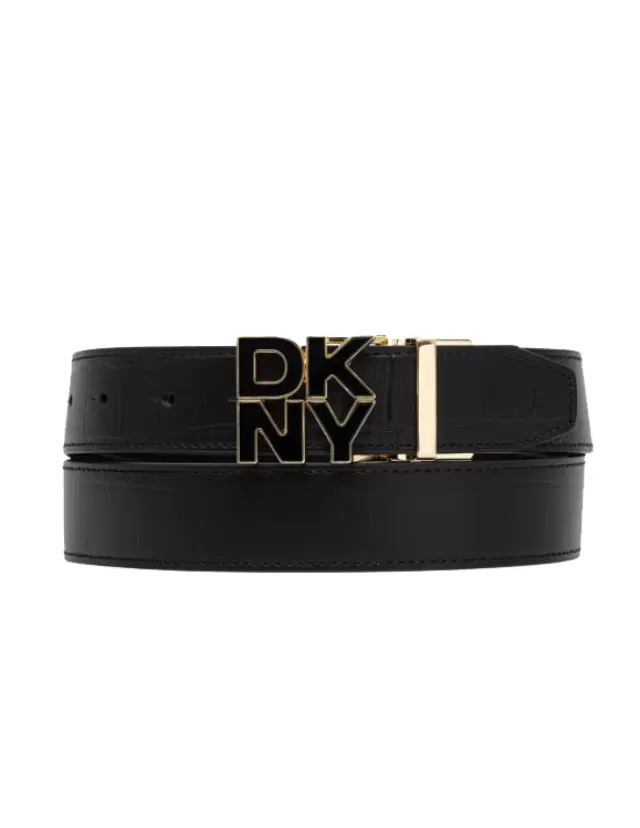 DKNY γυναικεία δερμάτινη ζώνη διπλής όψης R62IPS25-1