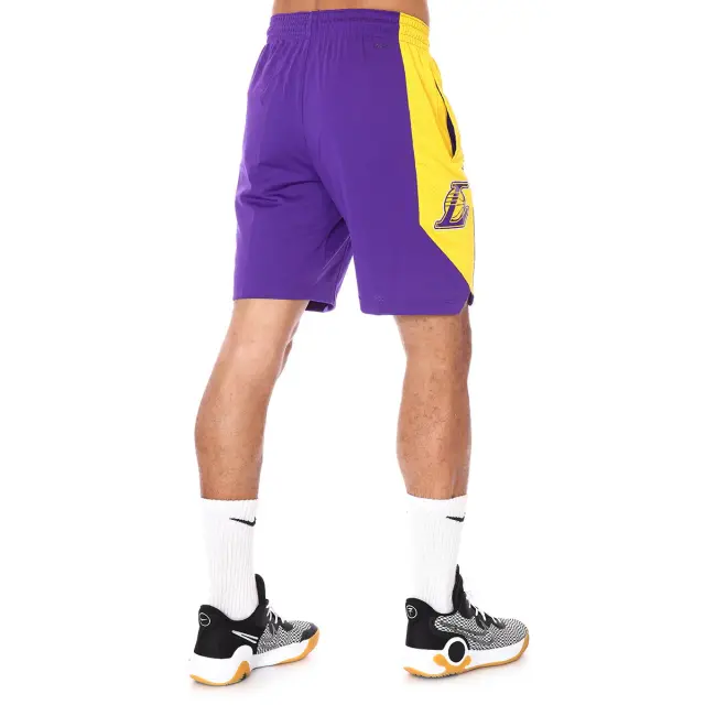 Nike Los Angeles Lakers NBA Dri-FIT Μπασκετική Βερμούδα AJ5077-504 - L 2