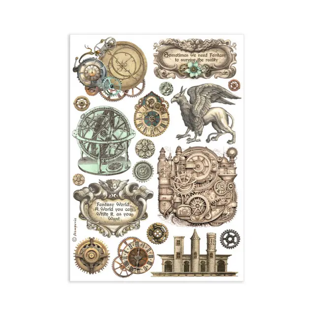 Αυτοκόλλητα Washi pad A5, 8 φύλλα, Sir Vagabond in Fantasy World 2