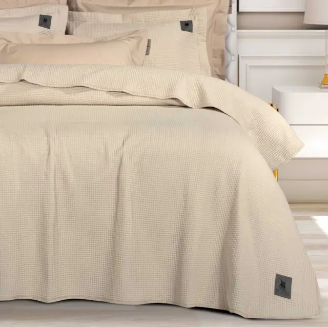 Κουβερλί Μονό Greenwich Polo Club 3495 Beige 160x240 2