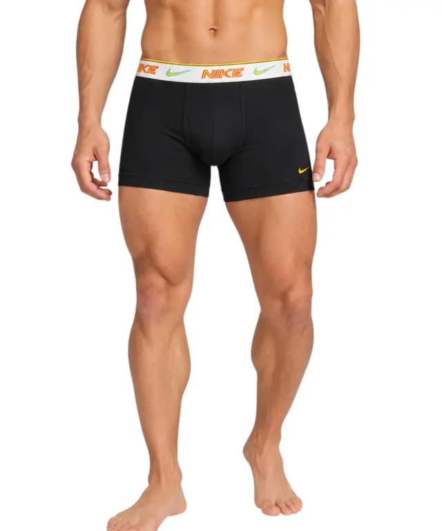Nike - Ανδρικά Μποξεράκια Essential Cotton Stretch Trunk NQ00KE1284-EX3 Μαύρο 3
