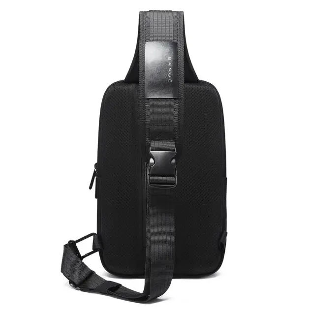 Τσαντάκι ώμου χιαστί crossbody Bange 7082 μαύρο - One Size 2