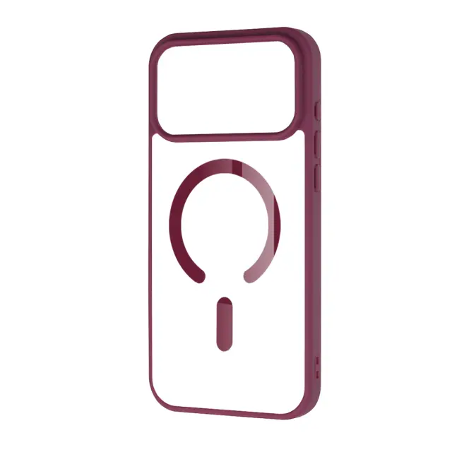 Techsuit® MagSafe Pro για iPhone 18 Pro Max / iPhone 17 Pro Max -Dark Cherry 3