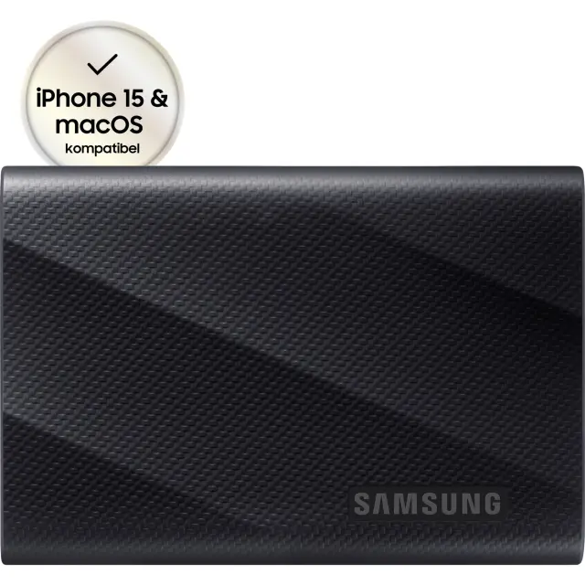 Samsung Εξωτερικός Σκληρός Δίσκος SSD Portable T9 4TB USB 3.2 Gen2 Black (MU-PG4T0B/EU)