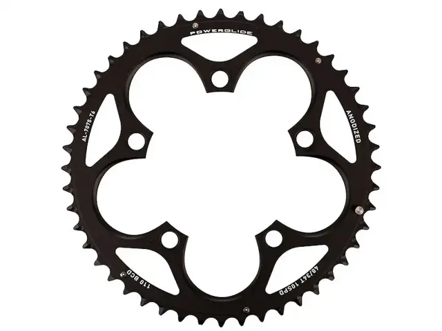 ΔΙΣΚΟΣ ΦΥΛΛΟ SRAM ROAD 46T S1 110 ALUM 4MM BLACK LONG PIN (FORCE GXP, RIVAL, APEX, S350, S550)