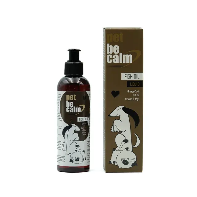 Pet Be Calm Fish Oil Liquid for Cats & Dogs - 200ml