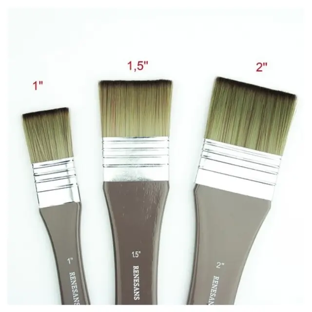 Πινέλο Renesans, Gray Line, Flat/Wide, No 1'