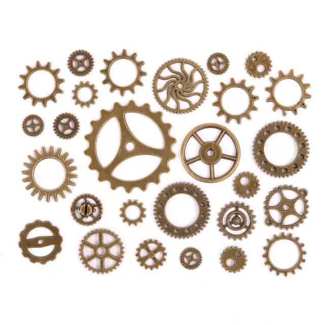 Antique Bronze γρανάζια μεταλλικά mix, 30gr