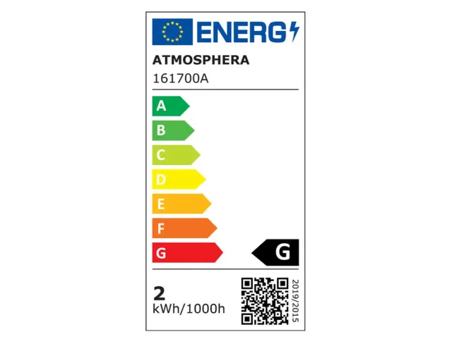 Λάμπα LED Amber Twisted A60 Atmosphera για ντουί E27 - 4.9W - Θερμό Λευκό 161700A 3
