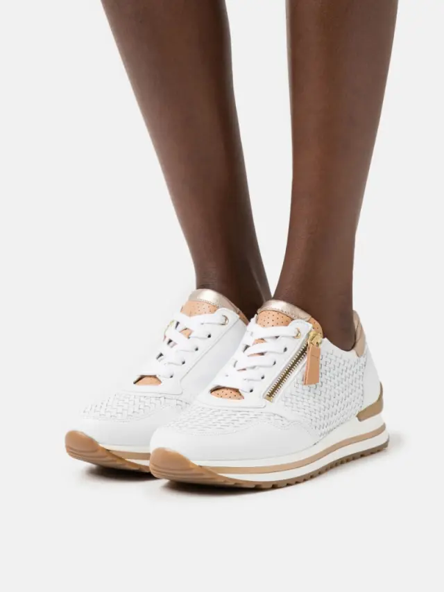 Gabor Sneakers Γυναικείο δέρμα Άσπρο GAB/86529 51-WEIS/CHAM/NA - 42 2