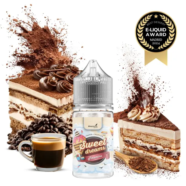 Tiramisu 8ml (30ml) - Sweet Dreams by Omerta