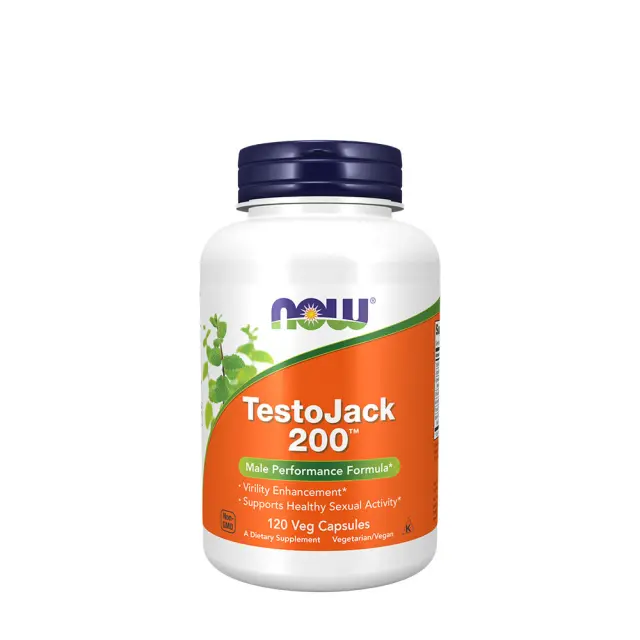 Now Foods TestoJack 200™ 120 Veg Capsules