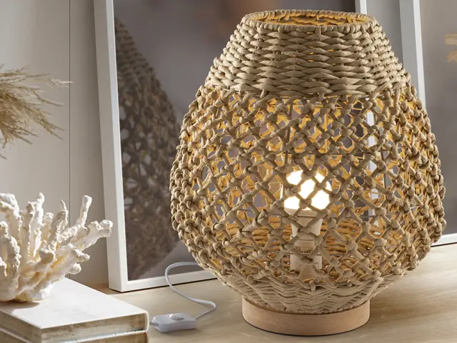 YAIZA 514134 TABLE LAMP H35 φωτιστικό επιτραπέζιο Ξύλο 2