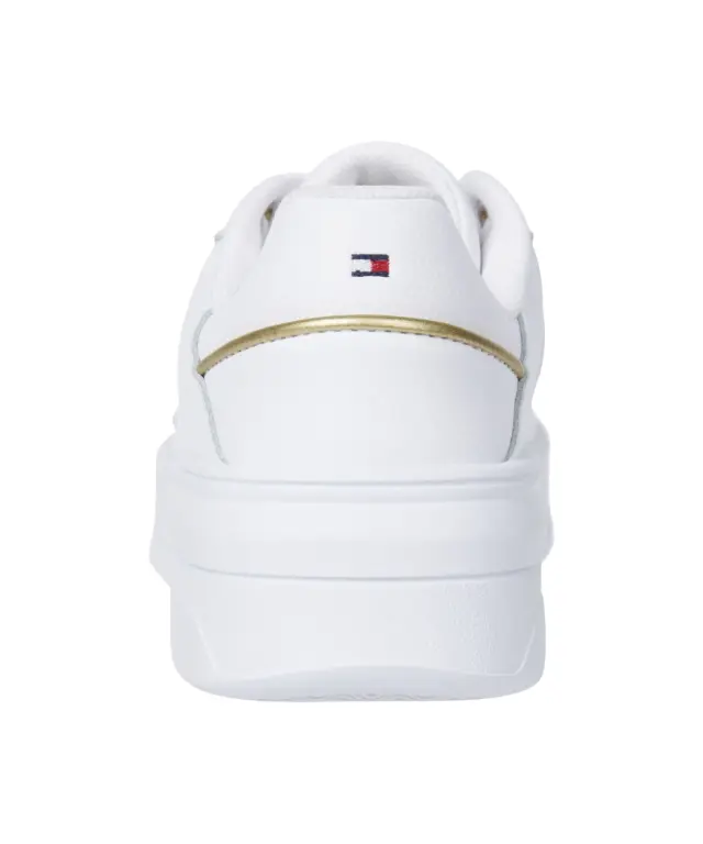 Tommy Hilfiger - Essential Basket Γυναικεία Sneakers FW0FW08261-YBS Λευκό 3