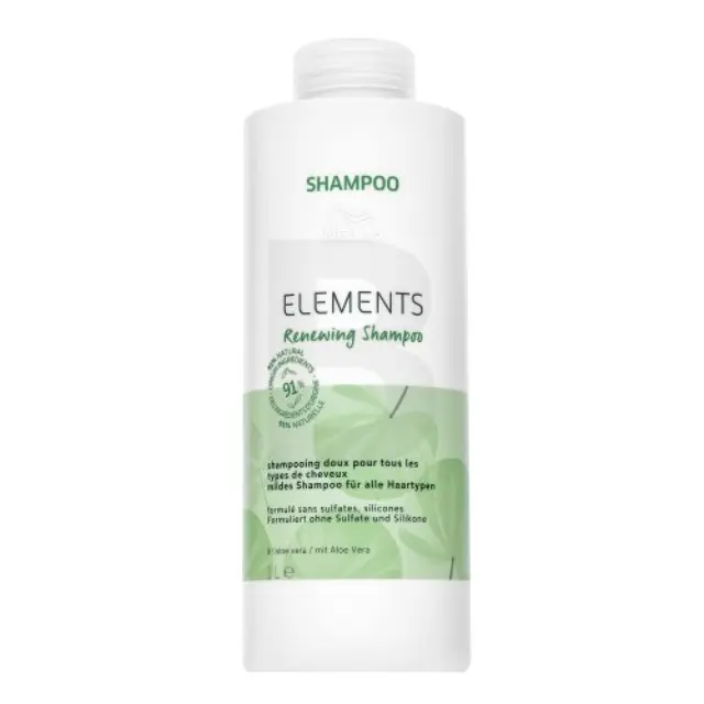 Wella Professionals Elements Renewing Shampoo shampoo for regeneration, nutrilon and protection of hair 1000 ml
